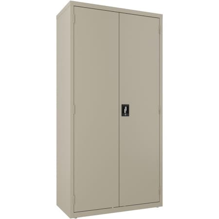 Lorell Wardrobe Steel CabinetPutty LLR66965